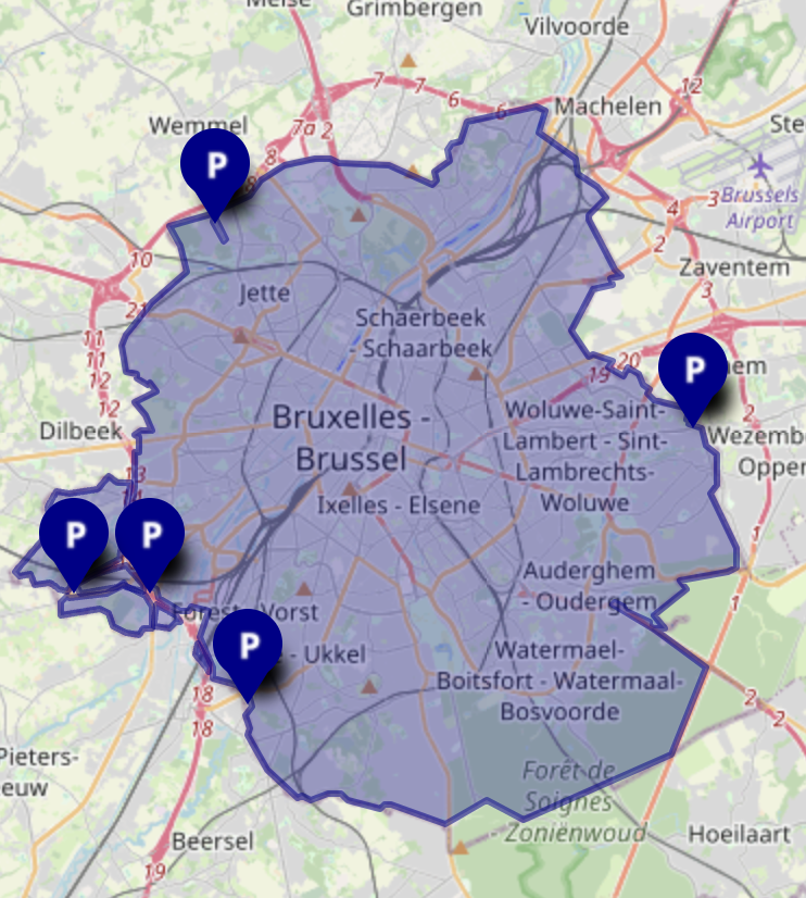 Carte Bruxelles LEZ